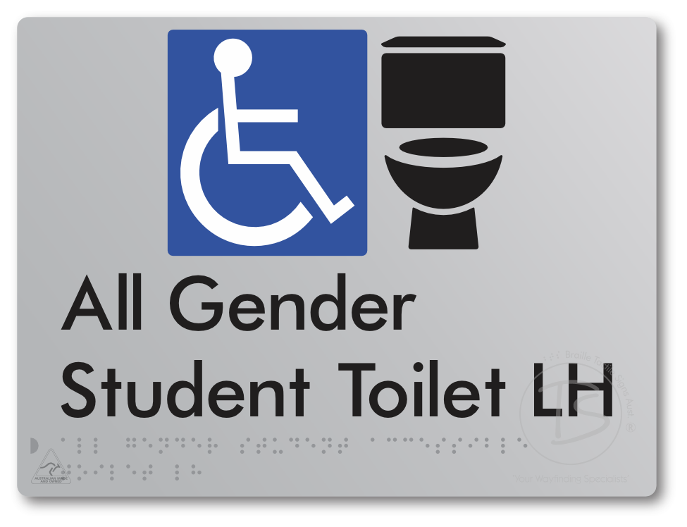 All Gender Student Accessible Toilet LH or RH