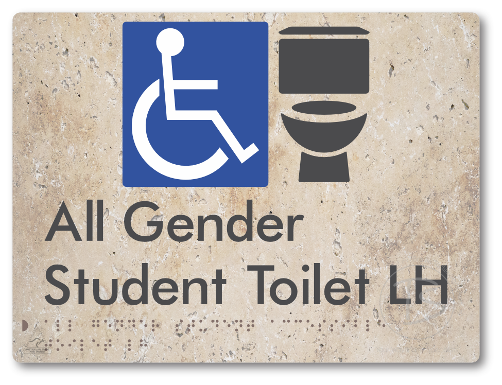 All Gender Student Accessible Toilet LH or RH