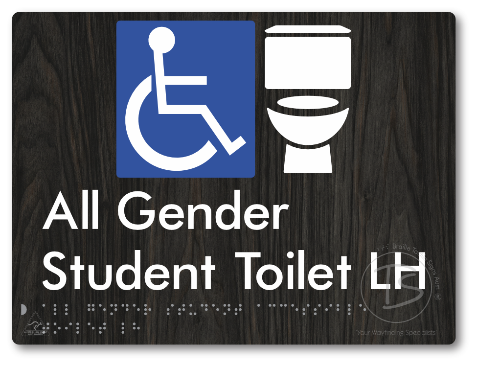 All Gender Student Accessible Toilet LH or RH