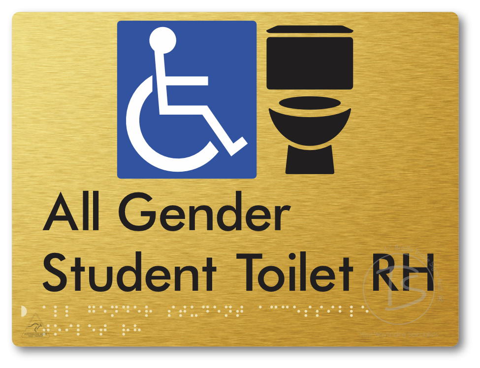 All Gender Student Accessible Toilet LH or RH