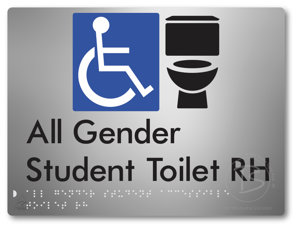 All Gender Student Accessible Toilet LH or RH