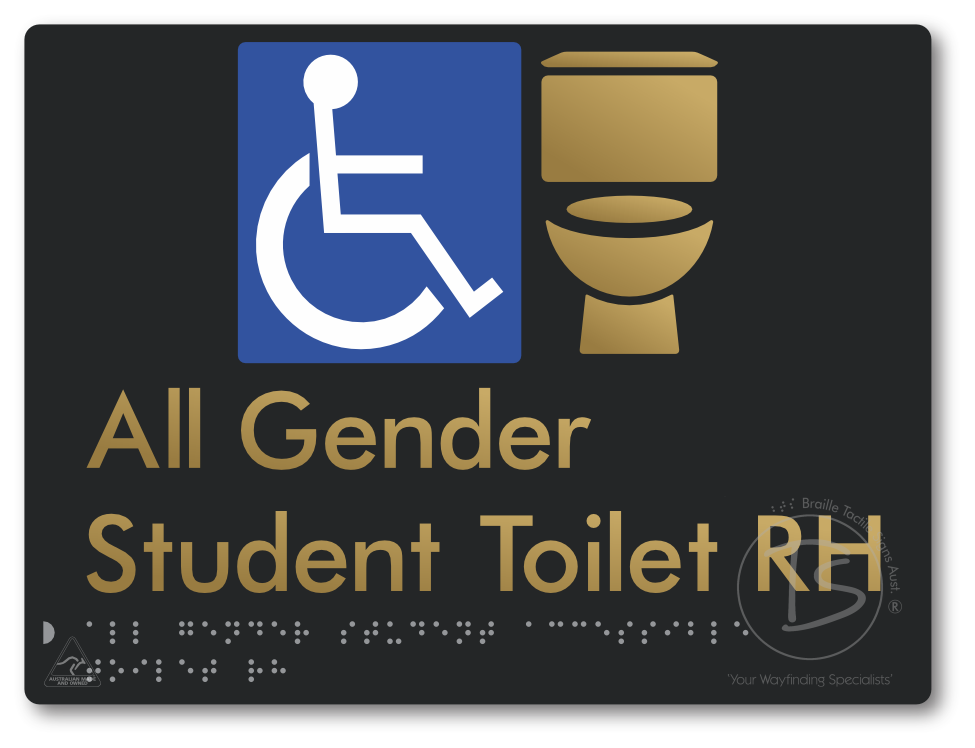 All Gender Student Accessible Toilet LH or RH