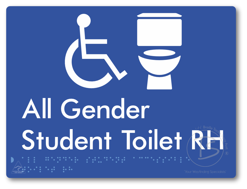 All Gender Student Accessible Toilet LH or RH