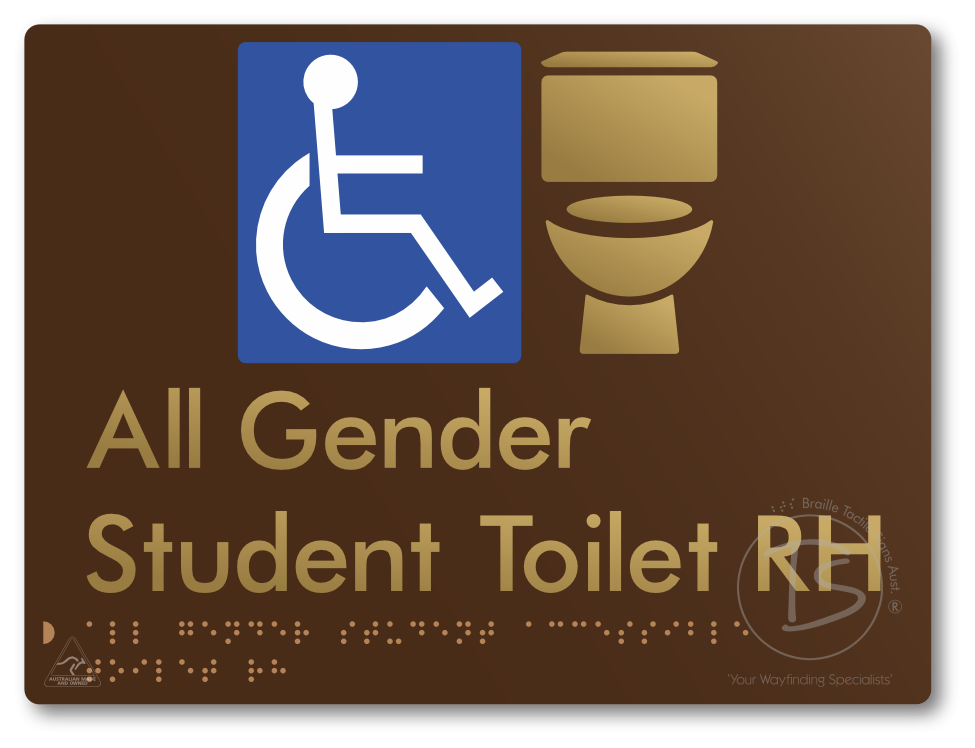 All Gender Student Accessible Toilet LH or RH