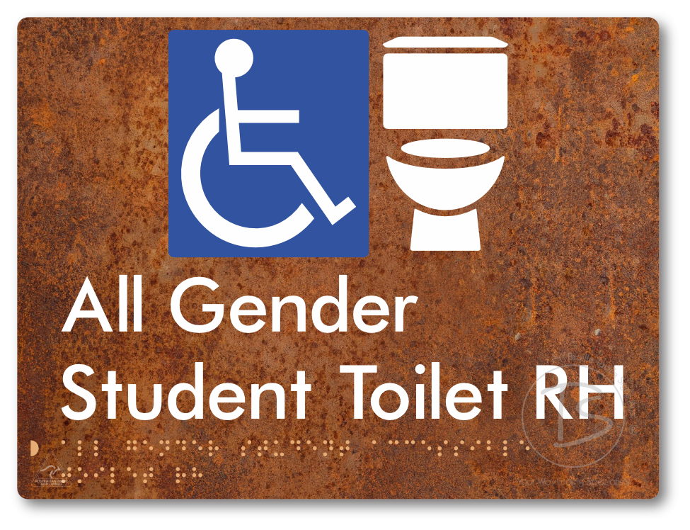 All Gender Student Accessible Toilet LH or RH