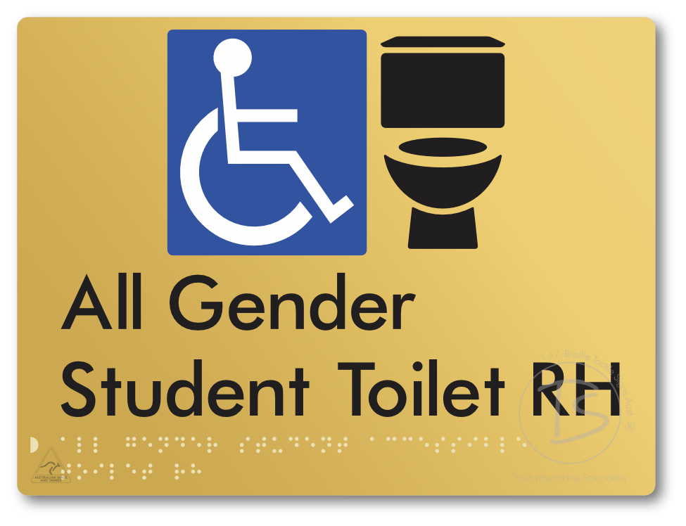 All Gender Student Accessible Toilet LH or RH
