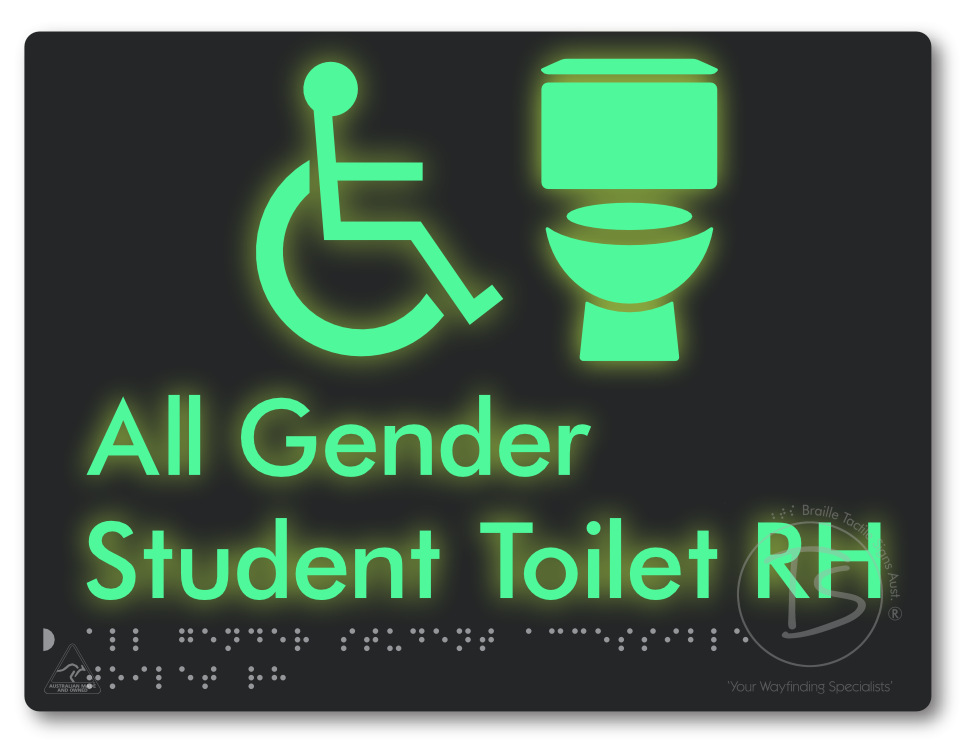 All Gender Student Accessible Toilet LH or RH