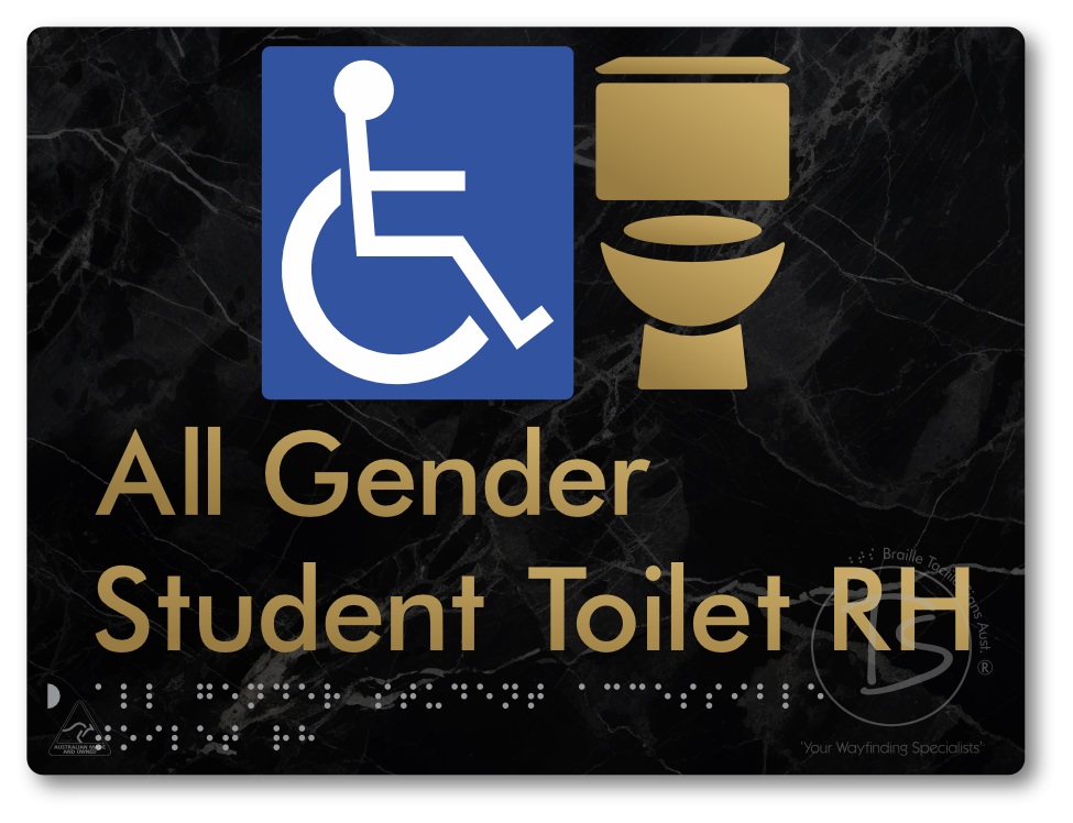 All Gender Student Accessible Toilet LH or RH