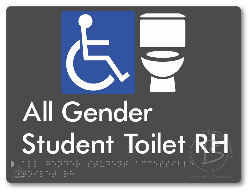 All Gender Student Accessible Toilet LH or RH