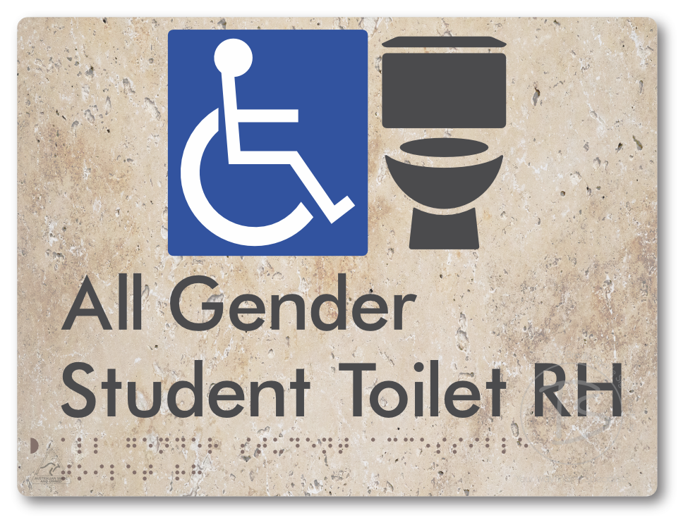 All Gender Student Accessible Toilet LH or RH