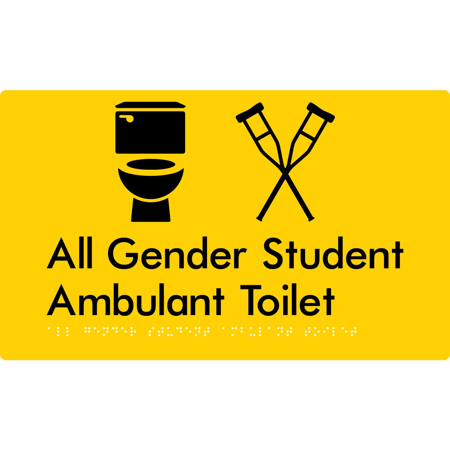 All Gender Student Ambulant Toilet