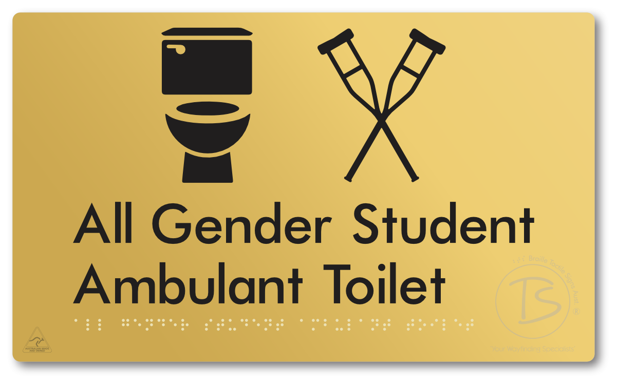 All Gender Student Ambulant Toilet