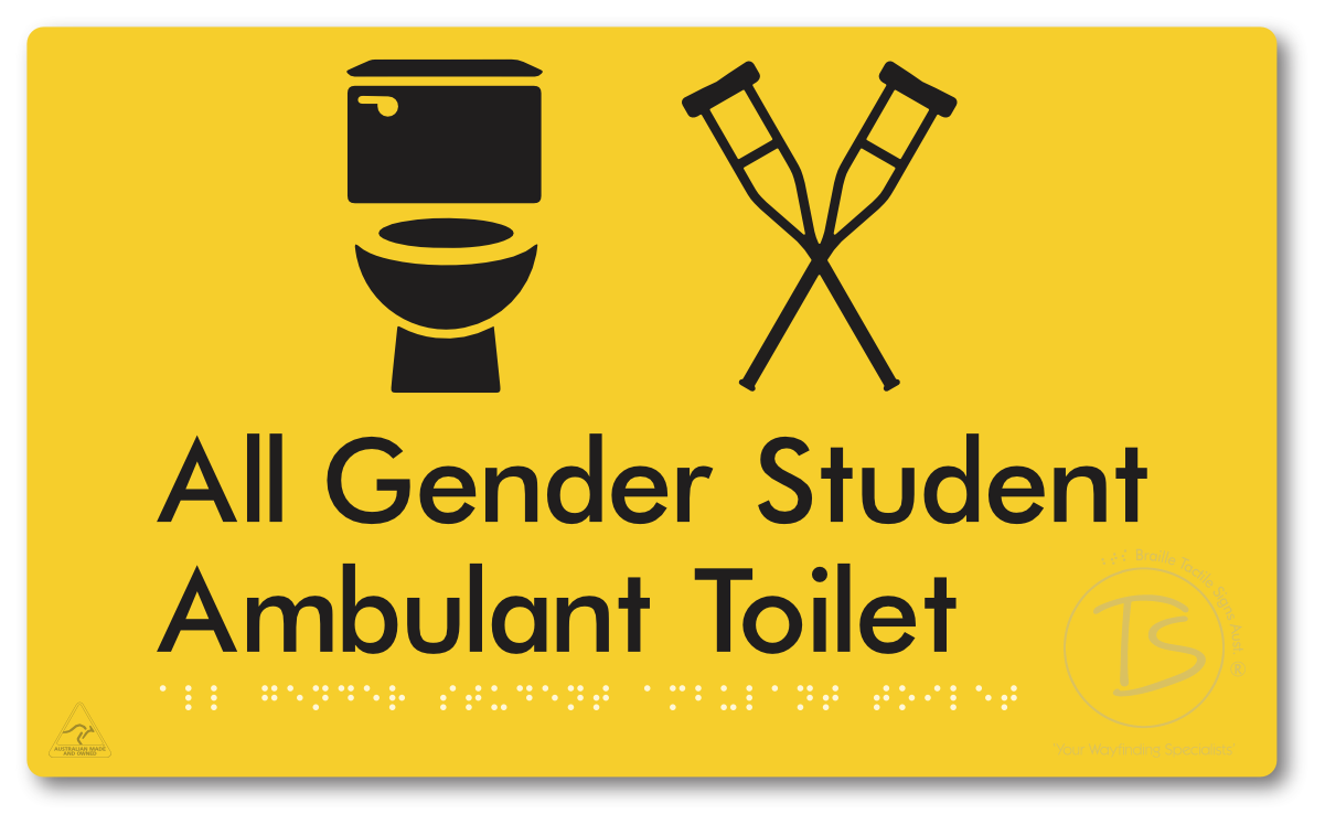 All Gender Student Ambulant Toilet
