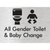 All Gender Toilet & Baby Change
