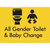 All Gender Toilet & Baby Change