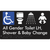 All Gender Accessible Toilet LH / Shower / Baby Change