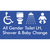 All Gender Accessible Toilet LH / Shower / Baby Change