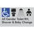All Gender Accessible Toilet RH / Shower / Baby Change