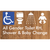 All Gender Accessible Toilet RH / Shower / Baby Change