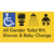 All Gender Accessible Toilet RH / Shower / Baby Change