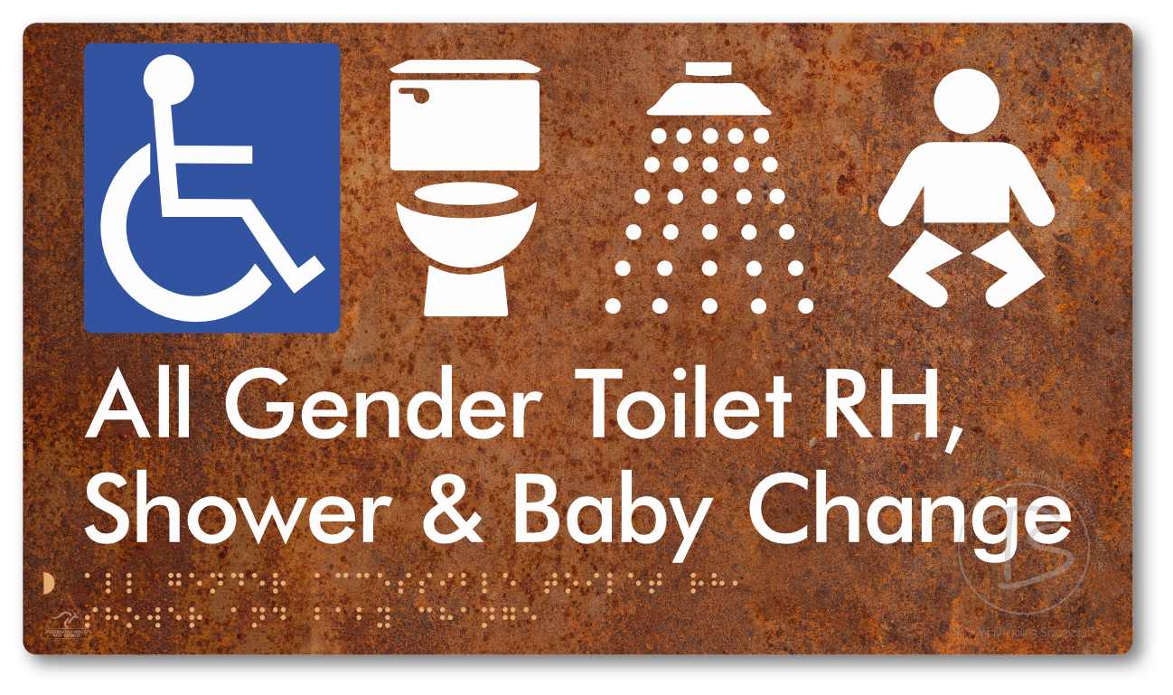 All Gender Accessible Toilet RH / Shower / Baby Change