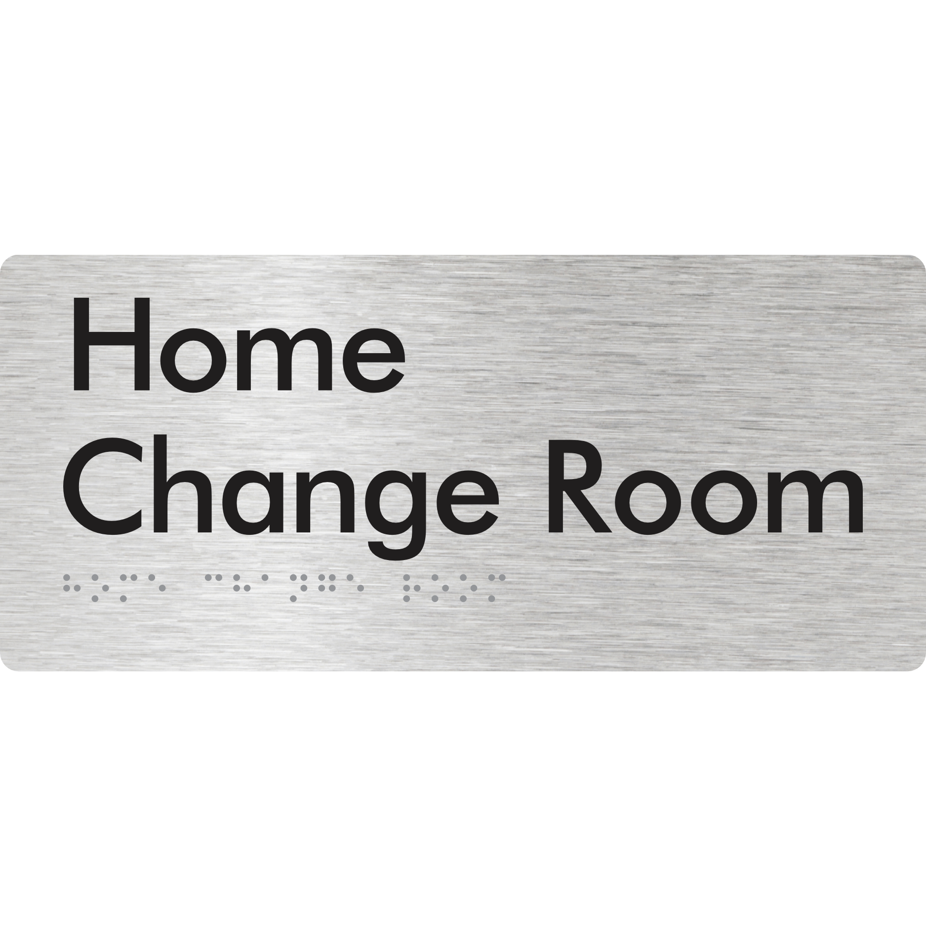 Home Change Room - Braille Tactile Signs Aust.