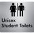 Unisex Student Toilets with Air Lock