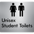 Unisex Student Toilets