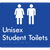 Unisex Student Toilets
