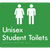 Unisex Student Toilets