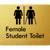 Female Student Toilet with Ambulant Cubicle & Airlock