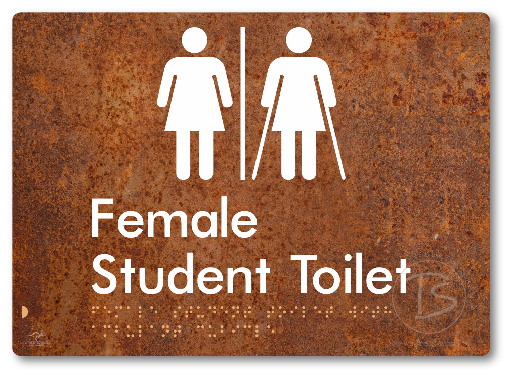 Female Student Toilet with Ambulant Cubicle & Airlock