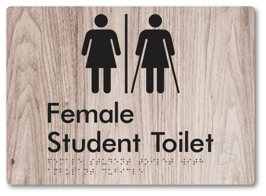 Female Student Toilet with Ambulant Cubicle & Airlock