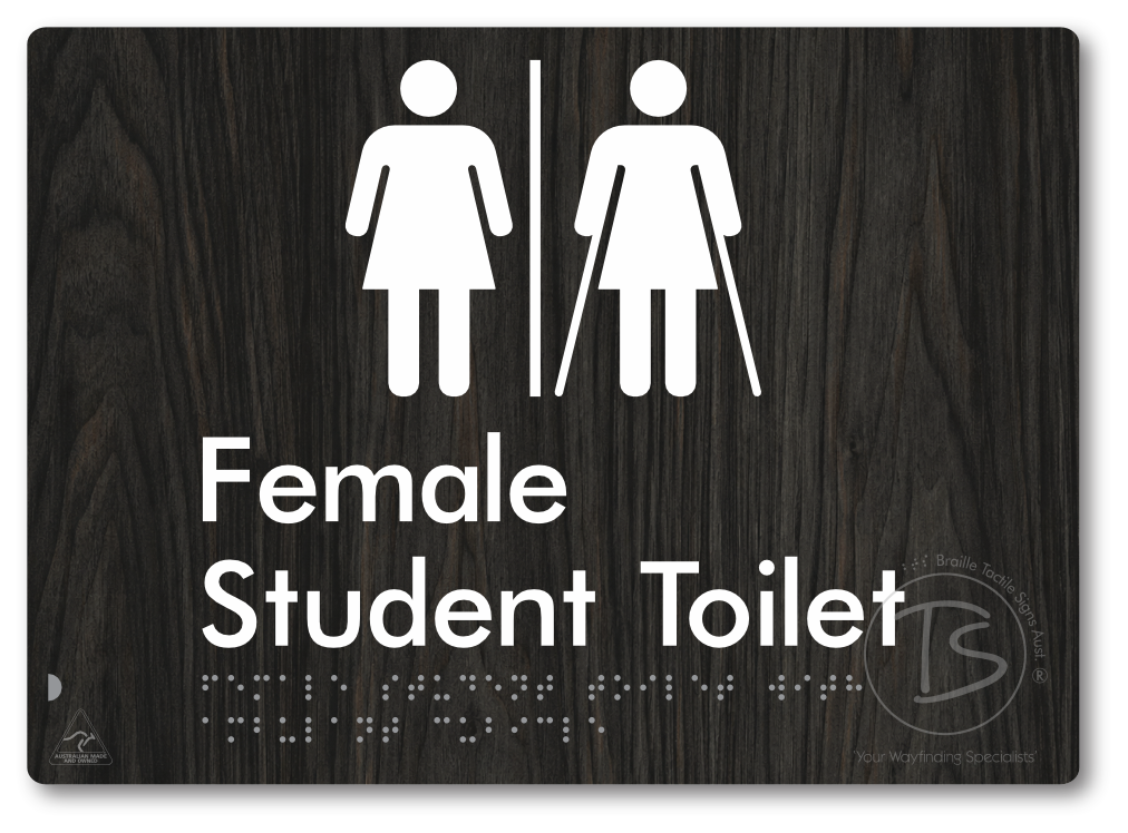 Female Student Toilet with Ambulant Cubicle & Airlock