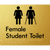 Female Student Toilet with Ambulant Cubicle
