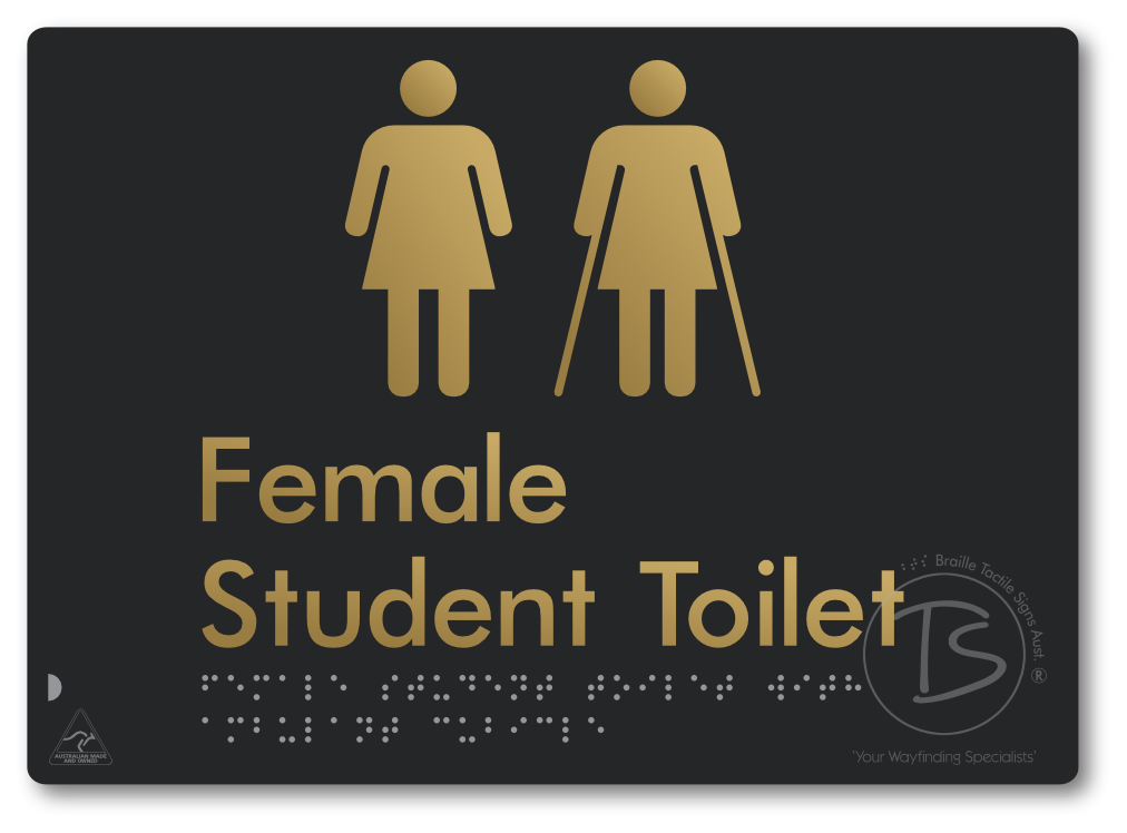 Female Student Toilet with Ambulant Cubicle