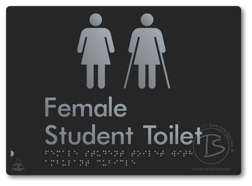 Female Student Toilet with Ambulant Cubicle