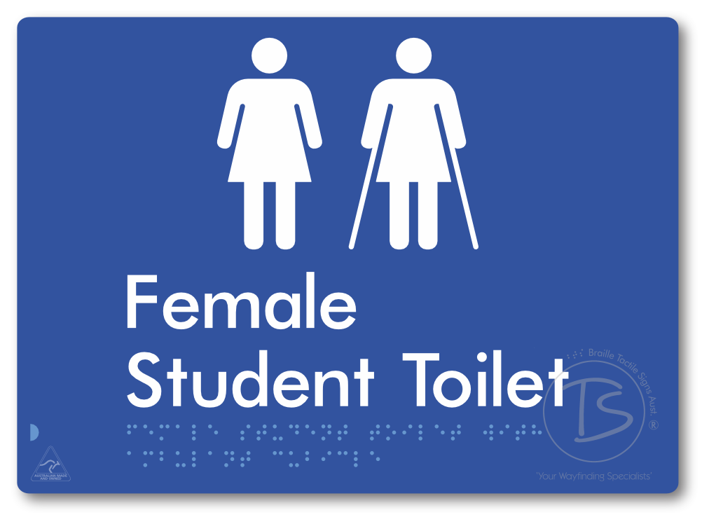 Female Student Toilet with Ambulant Cubicle