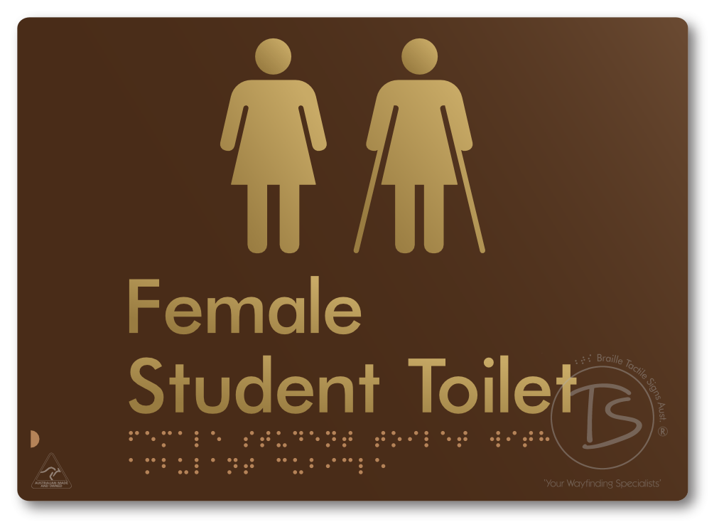 Female Student Toilet with Ambulant Cubicle