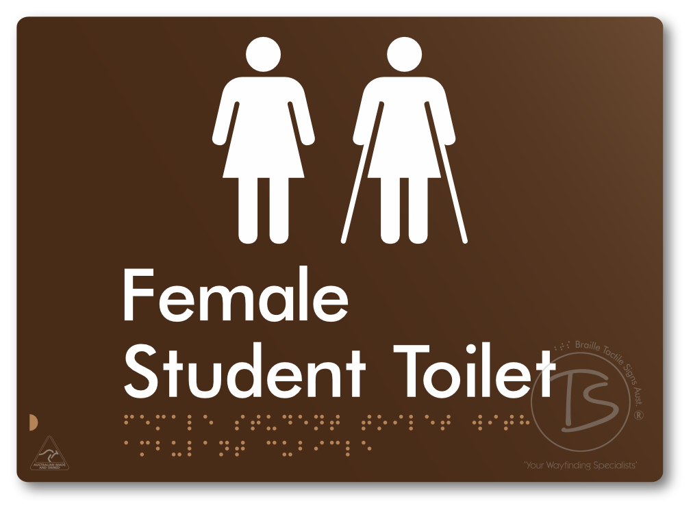Female Student Toilet with Ambulant Cubicle