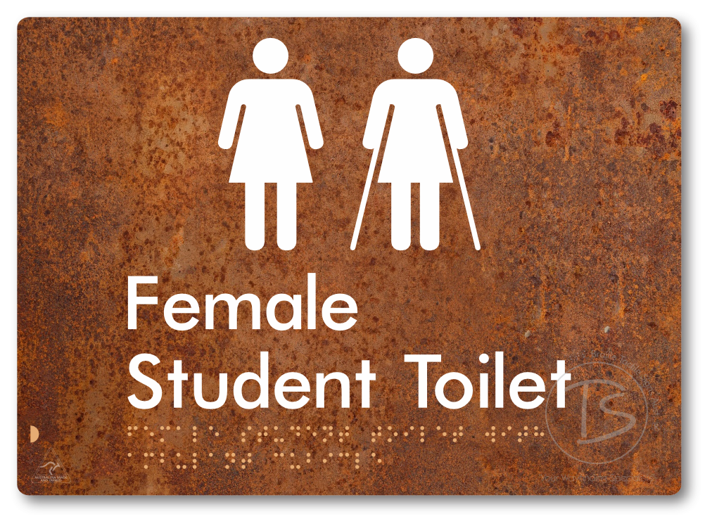 Female Student Toilet with Ambulant Cubicle