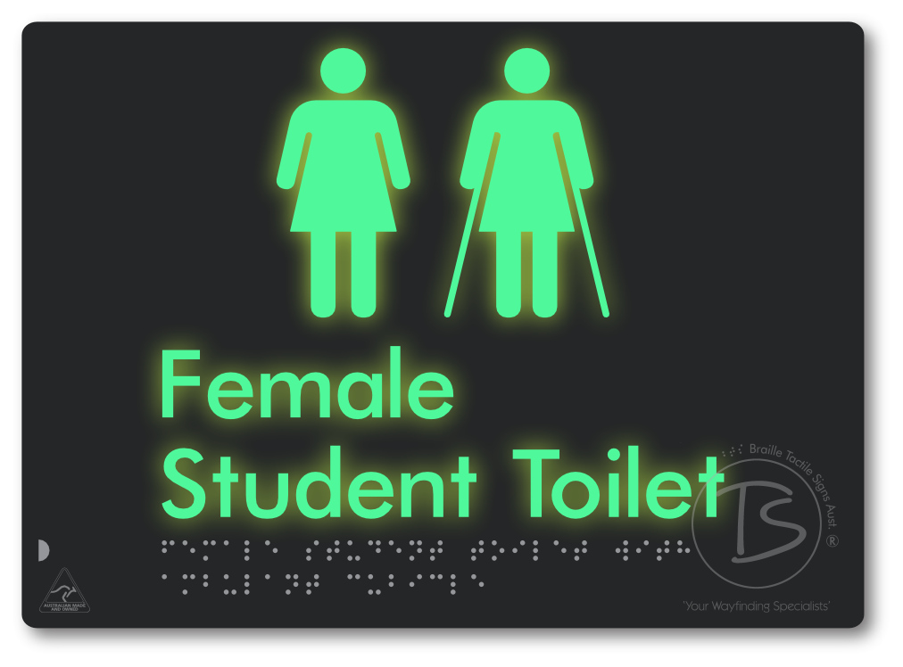Female Student Toilet with Ambulant Cubicle