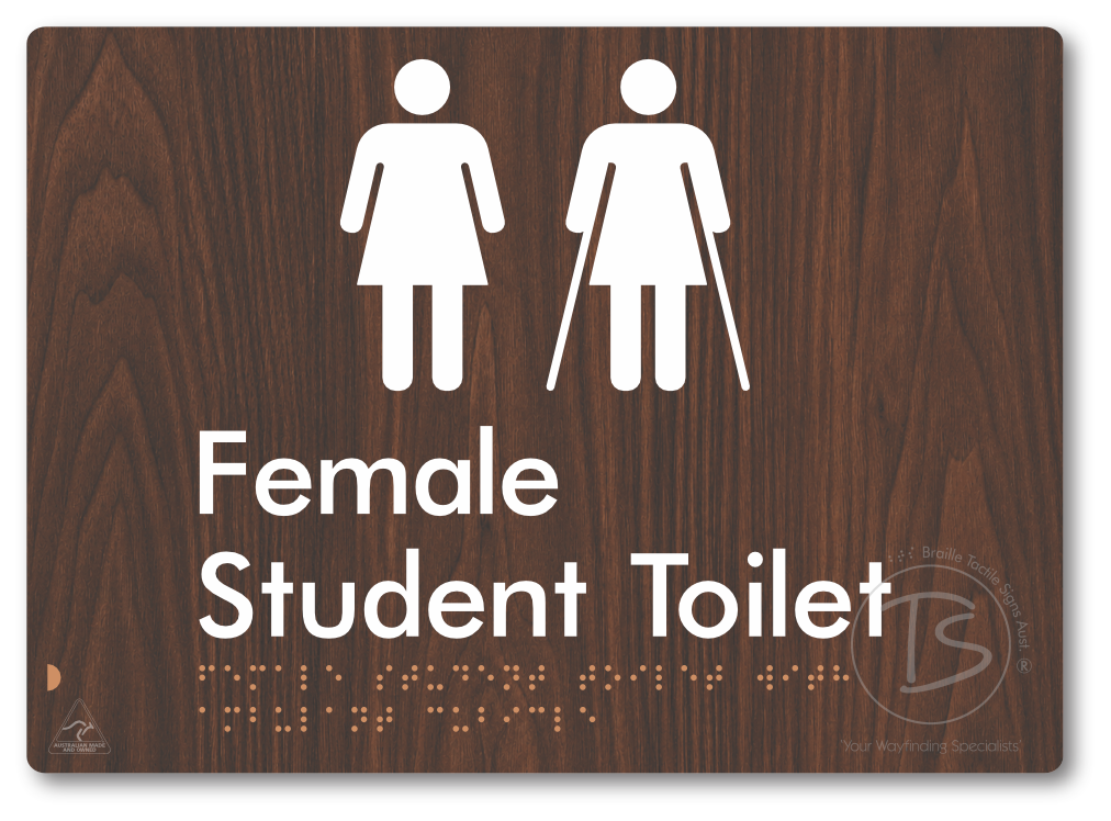 Female Student Toilet with Ambulant Cubicle