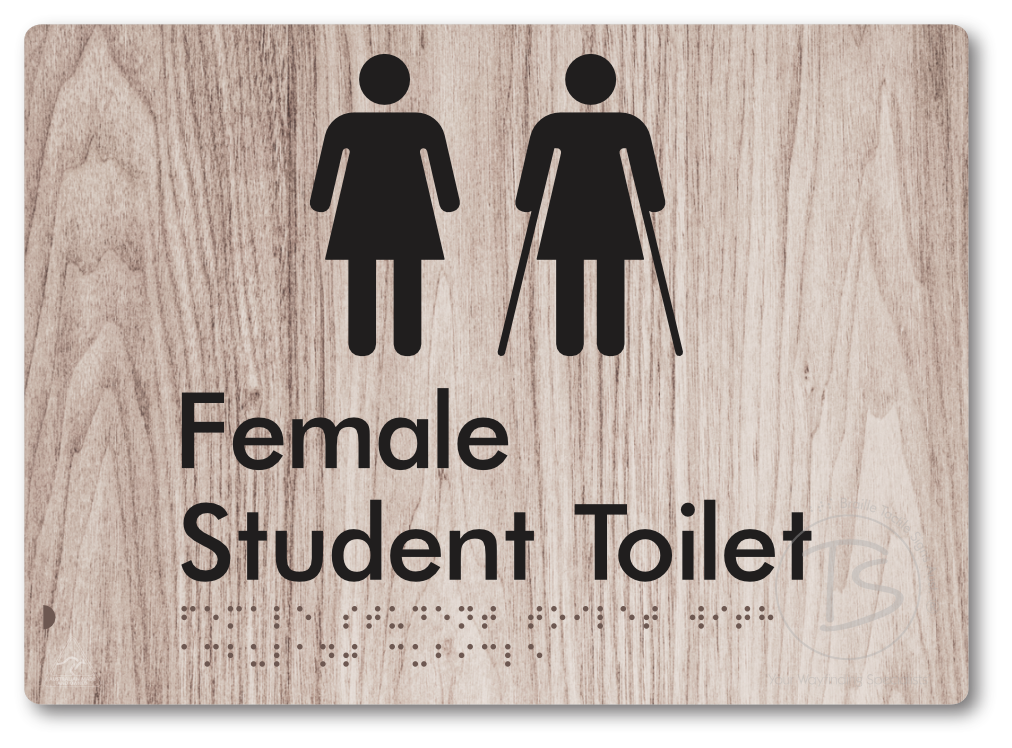 Female Student Toilet with Ambulant Cubicle