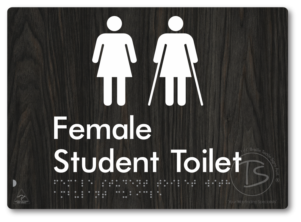 Female Student Toilet with Ambulant Cubicle