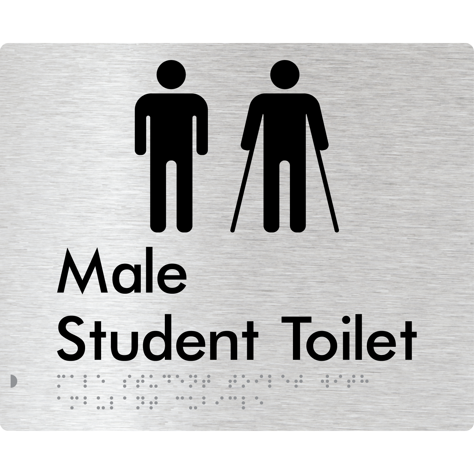 Male Student Toilet with Ambulant Cubicle