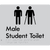 Male Student Toilet with Ambulant Cubicle