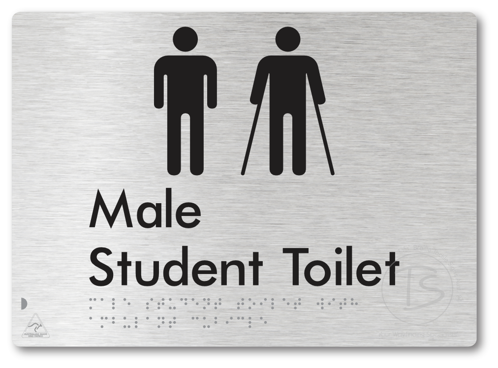 Male Student Toilet with Ambulant Cubicle