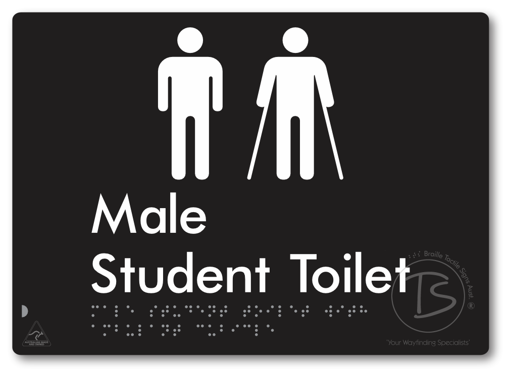 Male Student Toilet with Ambulant Cubicle