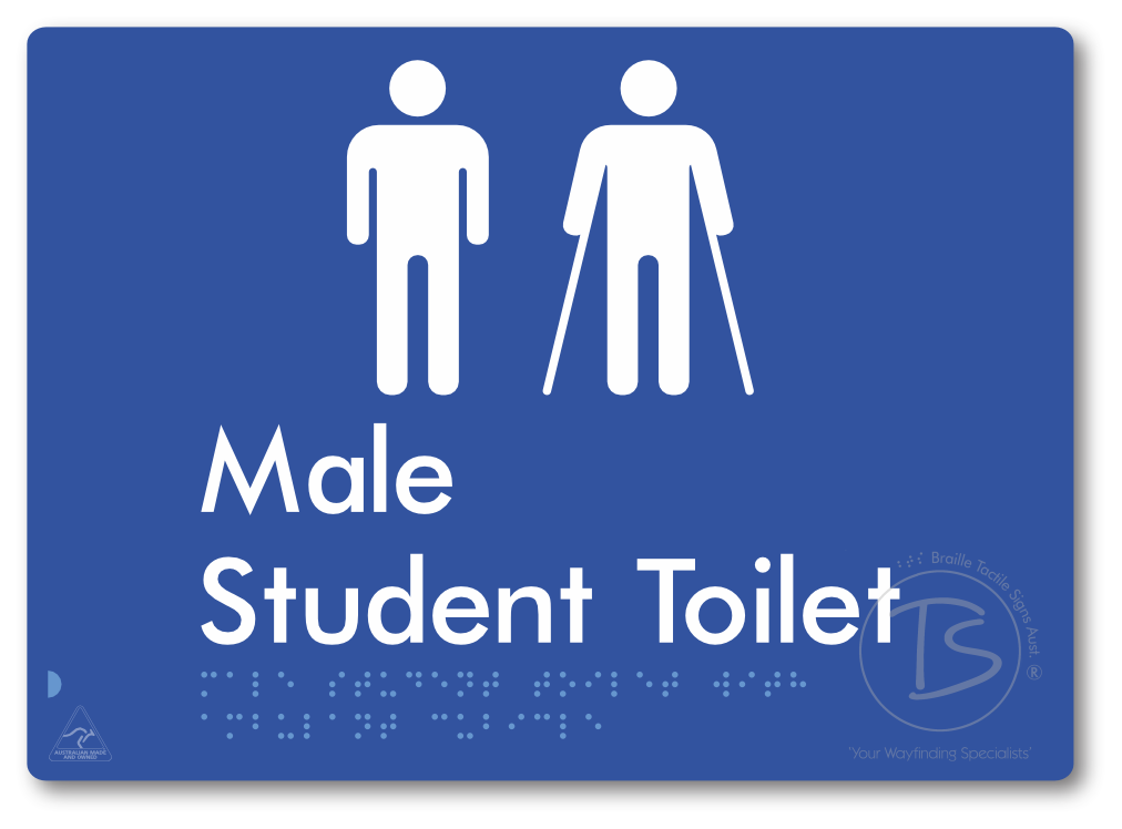 Male Student Toilet with Ambulant Cubicle